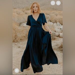 Baltic Born Sicily Satin Maxi Dress